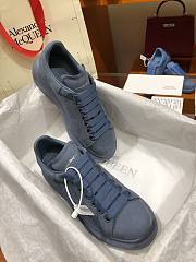 ALEXANDER MQUEEN Platform Trainers in Blue - 2