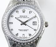 Rolex Watch Black/ White 40mm - 3