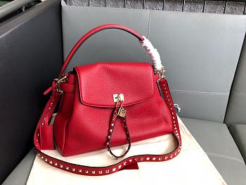 Valentino Garavani Twiny Single Red Handle Bag