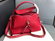 Valentino Garavani Twiny Single Red Handle Bag - 4