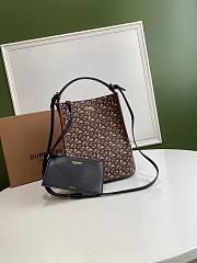 Burberry Small Monogram Peggy Bucket Bag - 1