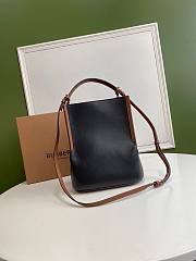 Burberry Small Black Peggy Bucket Bag - 6