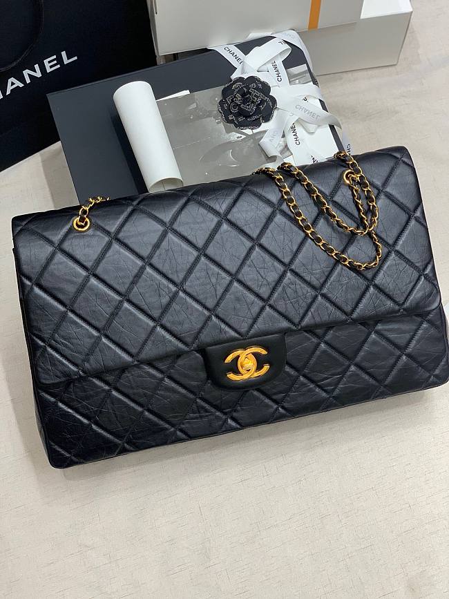 Chanel large flap bag gold 24k - 1