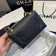 Chanel shoulder flap bag AS1459 in black - 4