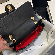 Chanel shoulder flap bag AS1459 in black - 5