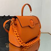 Versace La Medusa Large Handbag in orange 35cm - 2