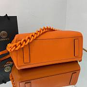 Versace La Medusa Large Handbag in orange 35cm - 3