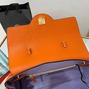 Versace La Medusa Large Handbag in orange 35cm - 4