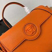Versace La Medusa Large Handbag in orange 35cm - 5