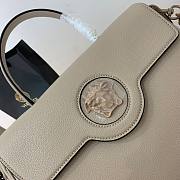 Versace La Medusa Large Handbag in gray 35cm - 3