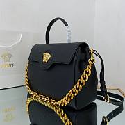 Versace La Medusa Large Handbag in black 35cm - 6