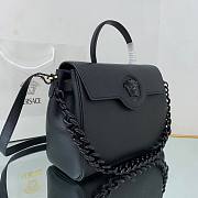 Versace La Medusa Large Handbag all black 35cm - 6