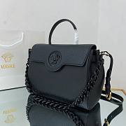 Versace La Medusa Large Handbag all black 35cm - 5