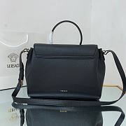 Versace La Medusa Large Handbag all black 35cm - 4