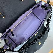 Versace La Medusa Large Handbag all black 35cm - 3