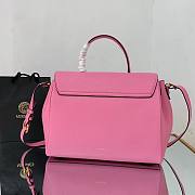 Versace La Medusa Large Handbag in pink 35cm - 6
