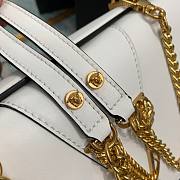 Versace Virtus Shoulder bag in White  - 5