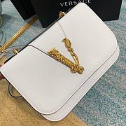 Versace Virtus Shoulder bag in White  - 4
