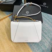 Versace Virtus Shoulder bag in White  - 3
