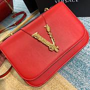 Versace Virtus Shoulder bag in Red - 2