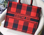 Dior Red Caro Book Tote 35cm - 5