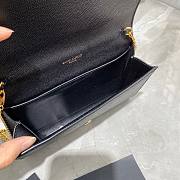 YSL uptown shoulder bag black - 2