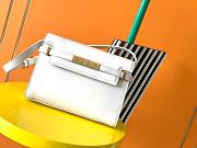 YSL Manhattan white should bag 24cm  - 1