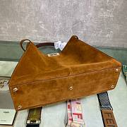 Fendi Peekaboo in brown leather 42cm - 2