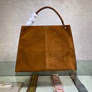 Fendi Peekaboo in brown leather 42cm - 3