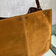 Fendi Peekaboo in brown leather 42cm - 5