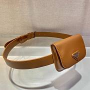 Prada brown leather belt bag - 5