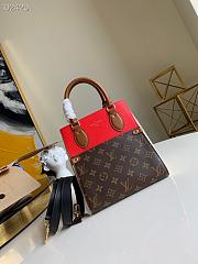 LV Fold Tote PM Red Handbags M45388 - 3