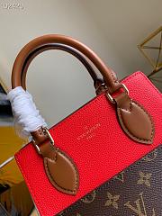 LV Fold Tote PM Red Handbags M45388 - 6