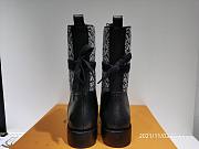 LV black monogram high boots  - 6