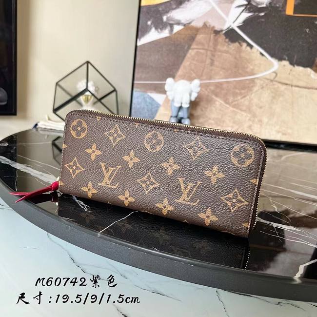 Louis Vuitton Clémence Wallet Monogram M60742 - 1