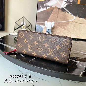 Louis Vuitton Clémence Wallet Monogram M60742