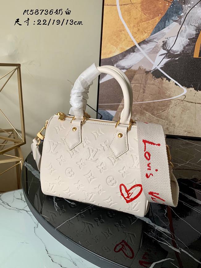 Louis Vuitton Speedy Bandouliere 22 M58736 - 1