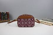 Louis Vuitton Deauville Mini Monogram Red M45528 - 5