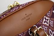 Louis Vuitton Deauville Mini Monogram Red M45528 - 6