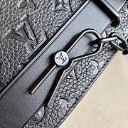 LV Steamer Messenger Taurillon Monogram M57307 - 5