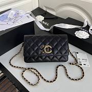 Chanel woc flap caviar leather bag black AP794 2020 - 1