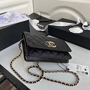 Chanel woc flap caviar leather bag black AP794 2020 - 3