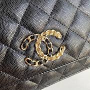 Chanel woc flap caviar leather bag black AP794 2020 - 6