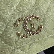 Chanel woc flap caviar leather bag green AP794 2020 - 2