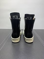 Rick Owens DRKSHDW Canvas High Top Leather  - 5