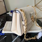 Louis Vuitton Vavin MM Monogram Cream M44150 - 2