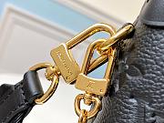 Louis Vuitton Petite Malle Souple Black Leather M56319 - 2