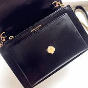 YSL Medium Sunset Monogram leather shoulder bag 25cm - 4