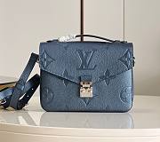 LV Pochette Métis Monogram Blue Leather M59211 - 1