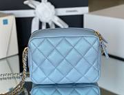 Chanel shoulder blue bag - 2